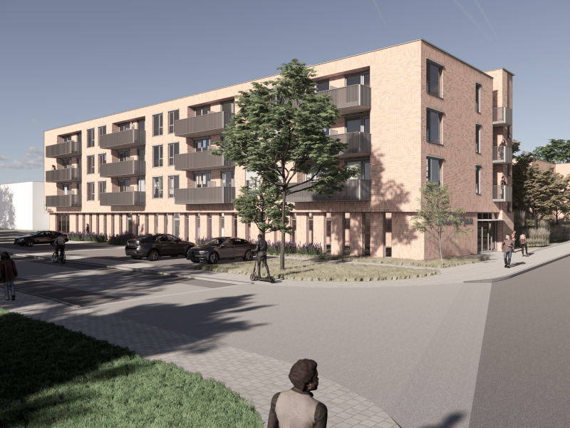 Zorgcentrum Lingewaarde en 16 appartementen Tiel preview