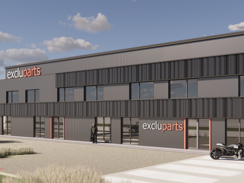 Nieuwbouw bedrijfspand in Nijmegen